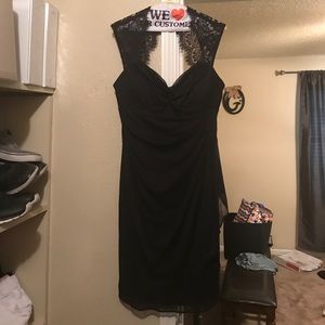 Black formal dress