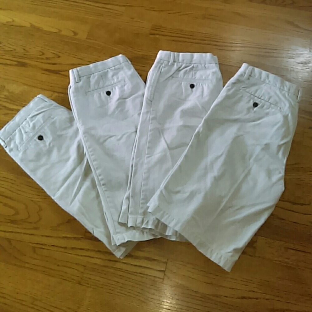 Bundle of FOUR pairs of GapKids khaki shorts