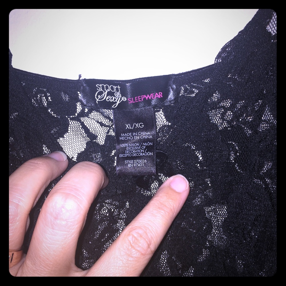 Super sexy lace teddy, size XL