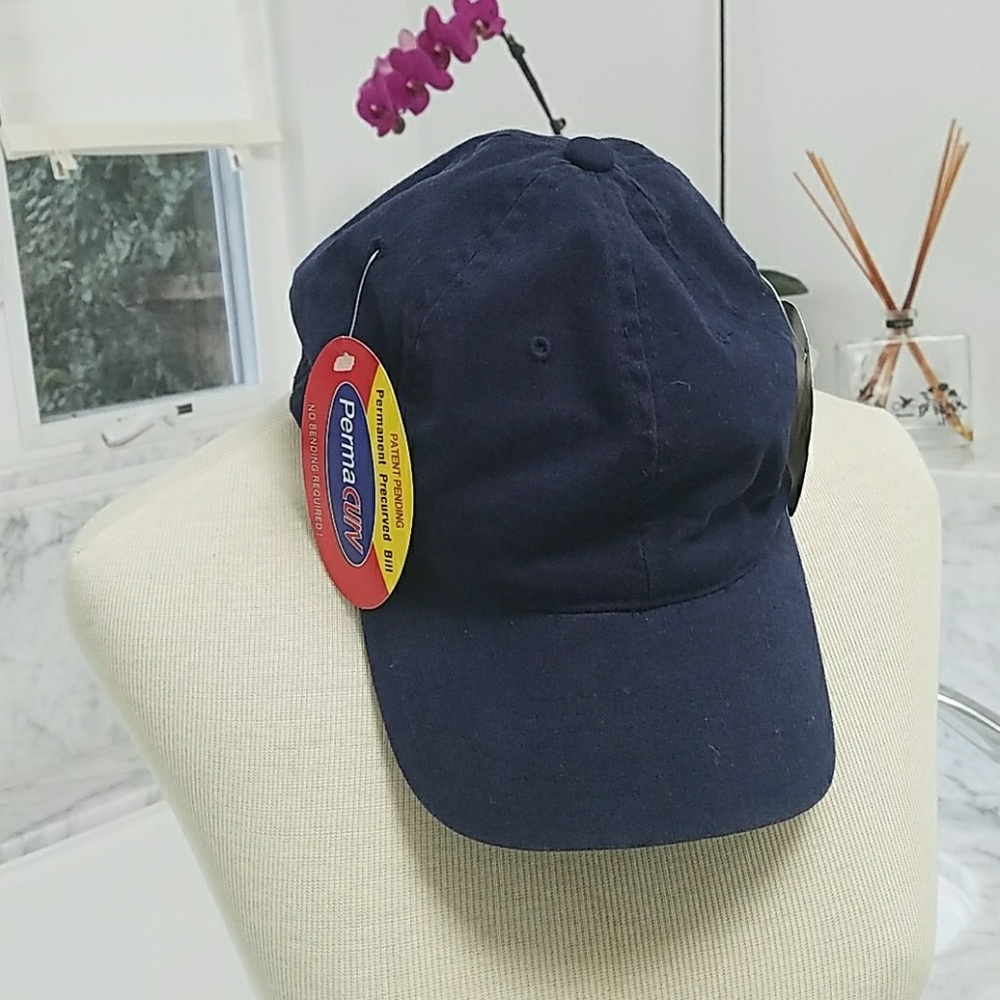 Flex Fit Navy Blue Baseball Hat