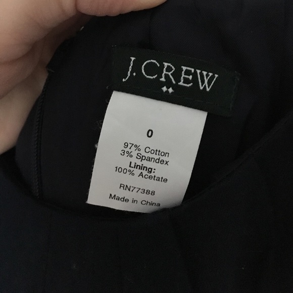 J.Crew navy dress with pockets - Picture 3 of 3