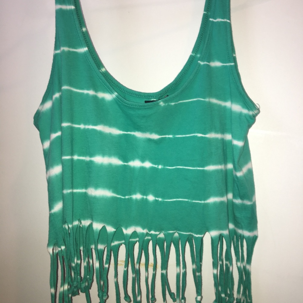 Tank top fringe