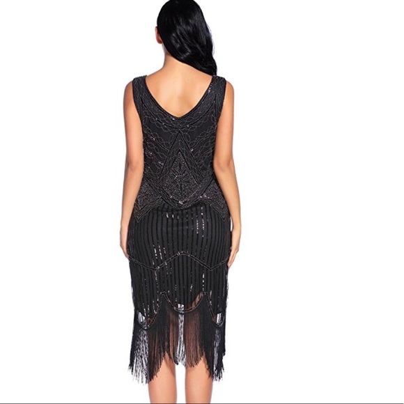 Blacks soul๐ embellished black detailed dress - Picture 3 of 5
