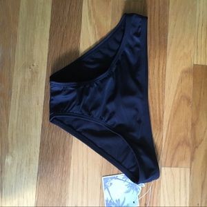 Black bikini bottoms