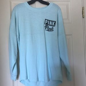 VS Victoria's Secret PINK Varsity Crew- XS