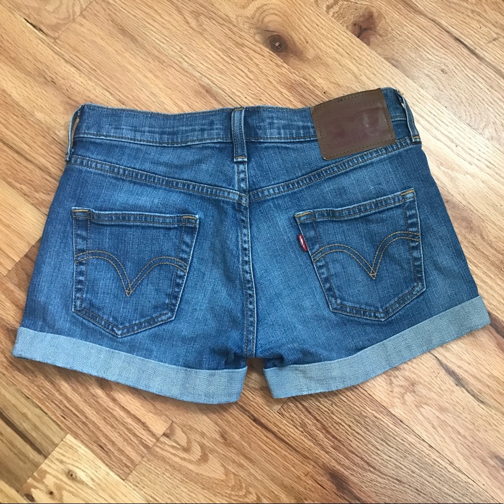 Levi's denim shorts