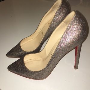 Christian Louboutin Pigalle Glitter Pumps