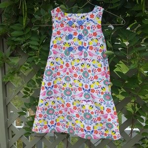 Mini Boden Girls Printed Cordaroy Pinafore