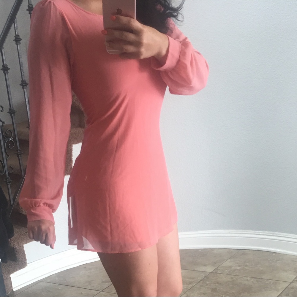 Bell sleeve dress or tunic top
