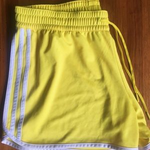 💫YELLOW ADIDAS SHORTS 💫