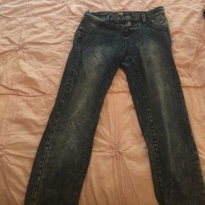 Acid wash jeans