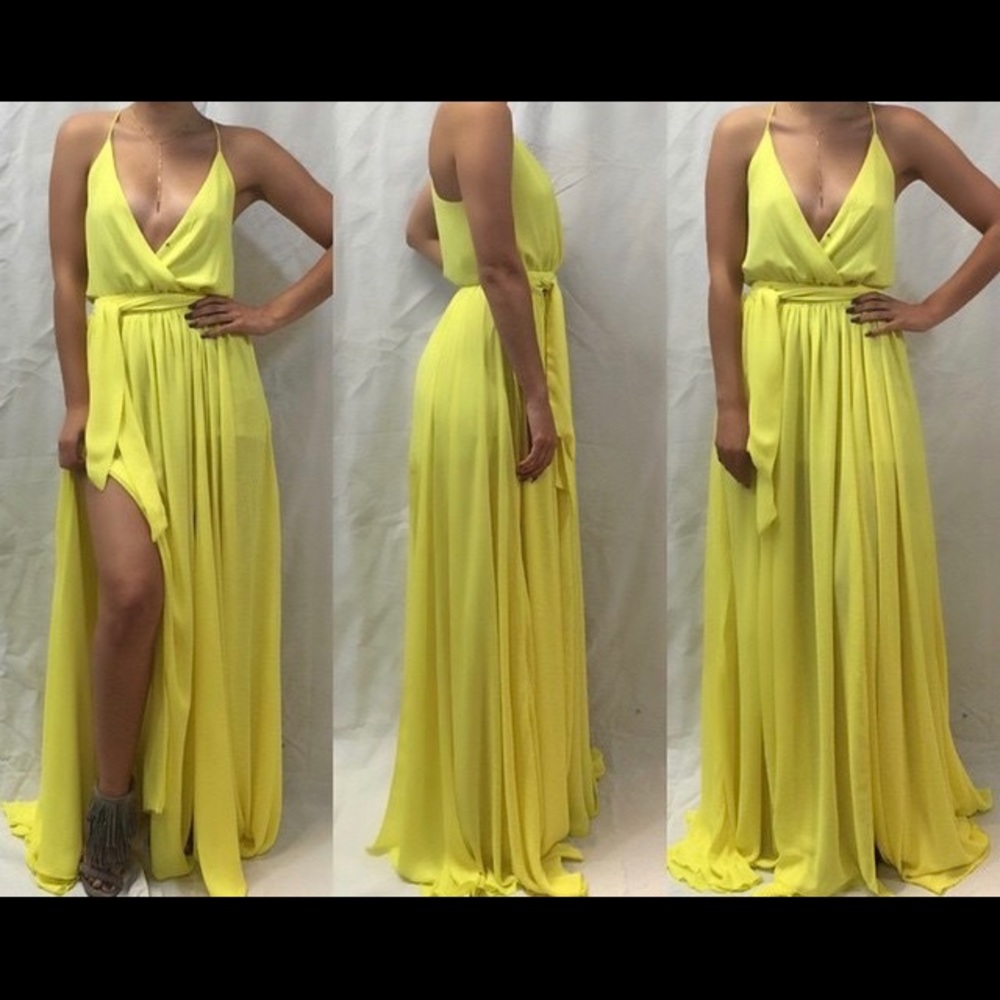 Beautiful wedding guest dress maxi