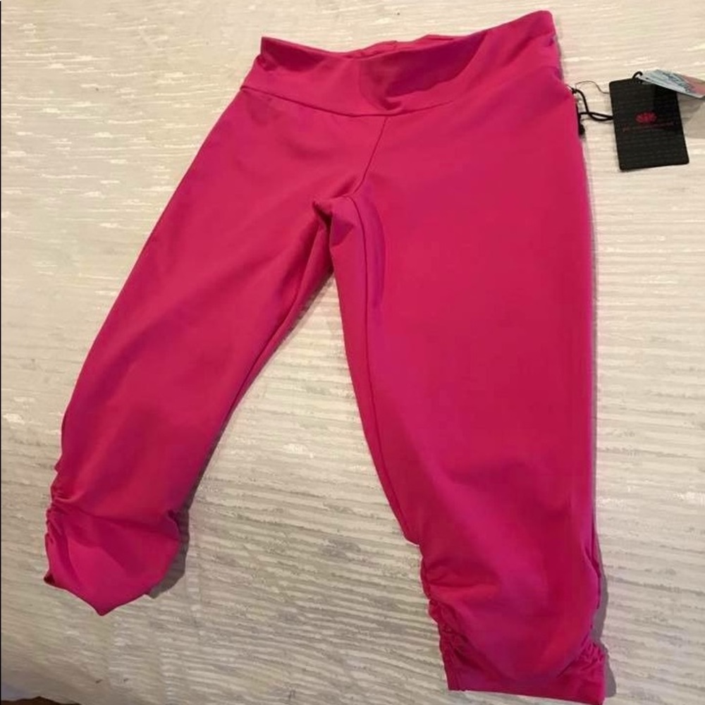Pink Lotus Workout Pants