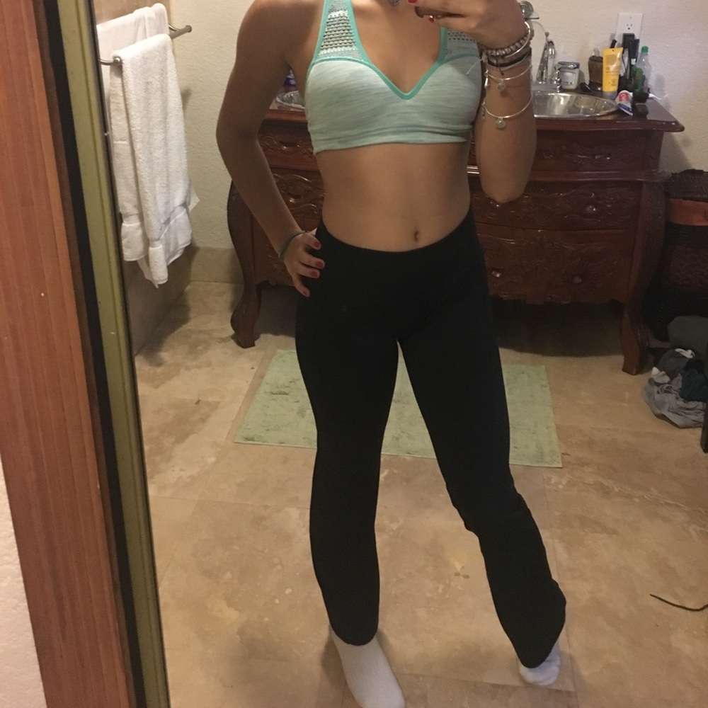 Bootleg sports pants Spandex