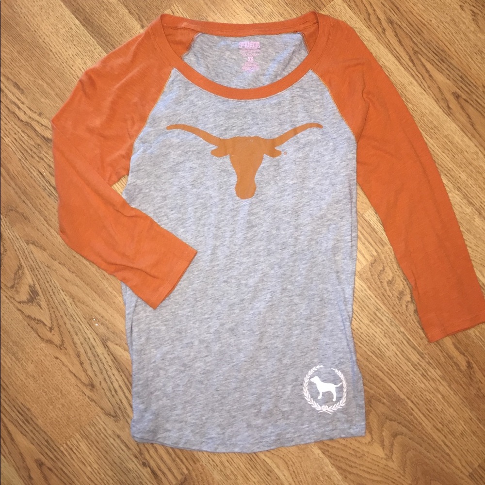 PINK Victoria's Secret Texas longhorns shirt!