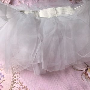 White race tutu