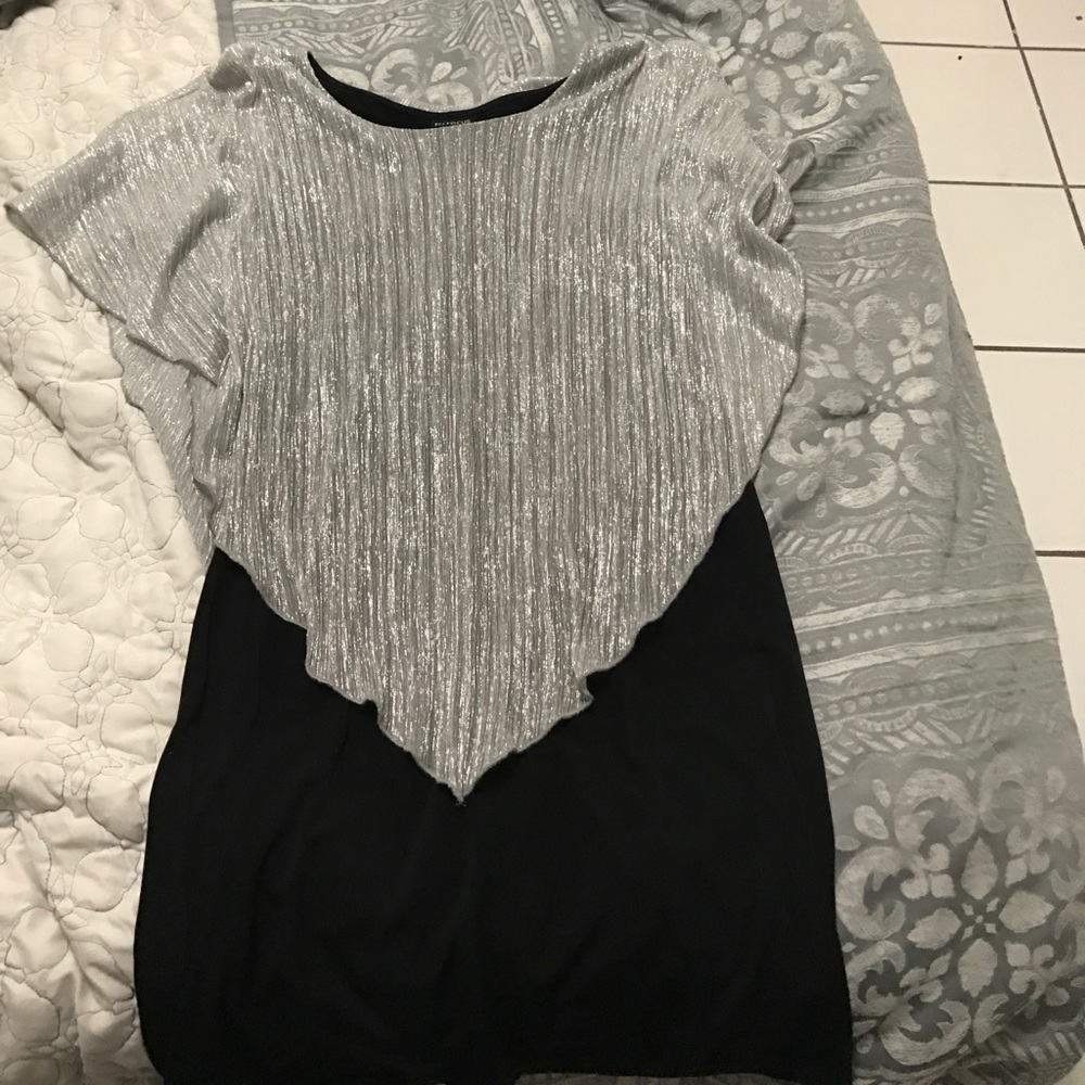 Black and silver Enfocus studio dress