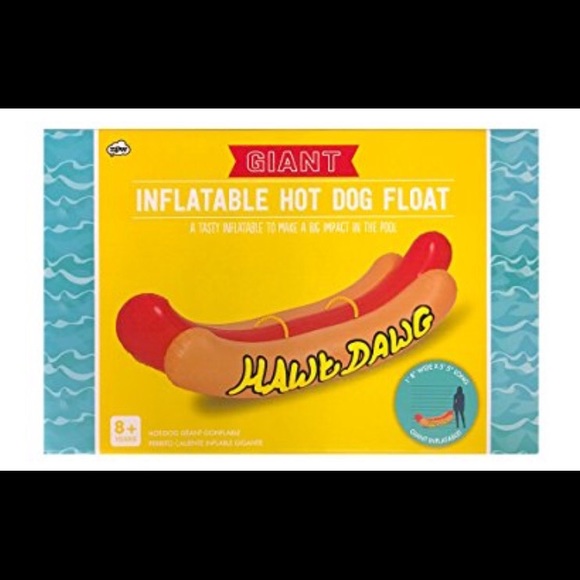 hot dog pool inflatable