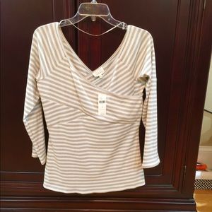 BNWT Deletta by Anthropologie top Size L