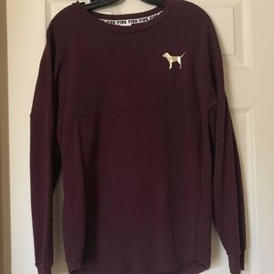 Victoria's Secret VS PINK Varsity Crew- XS