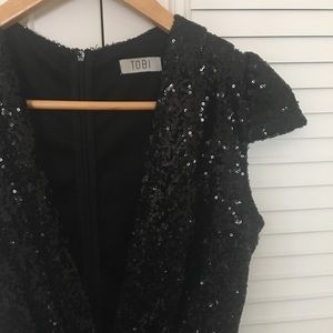 TOBI sequined romper