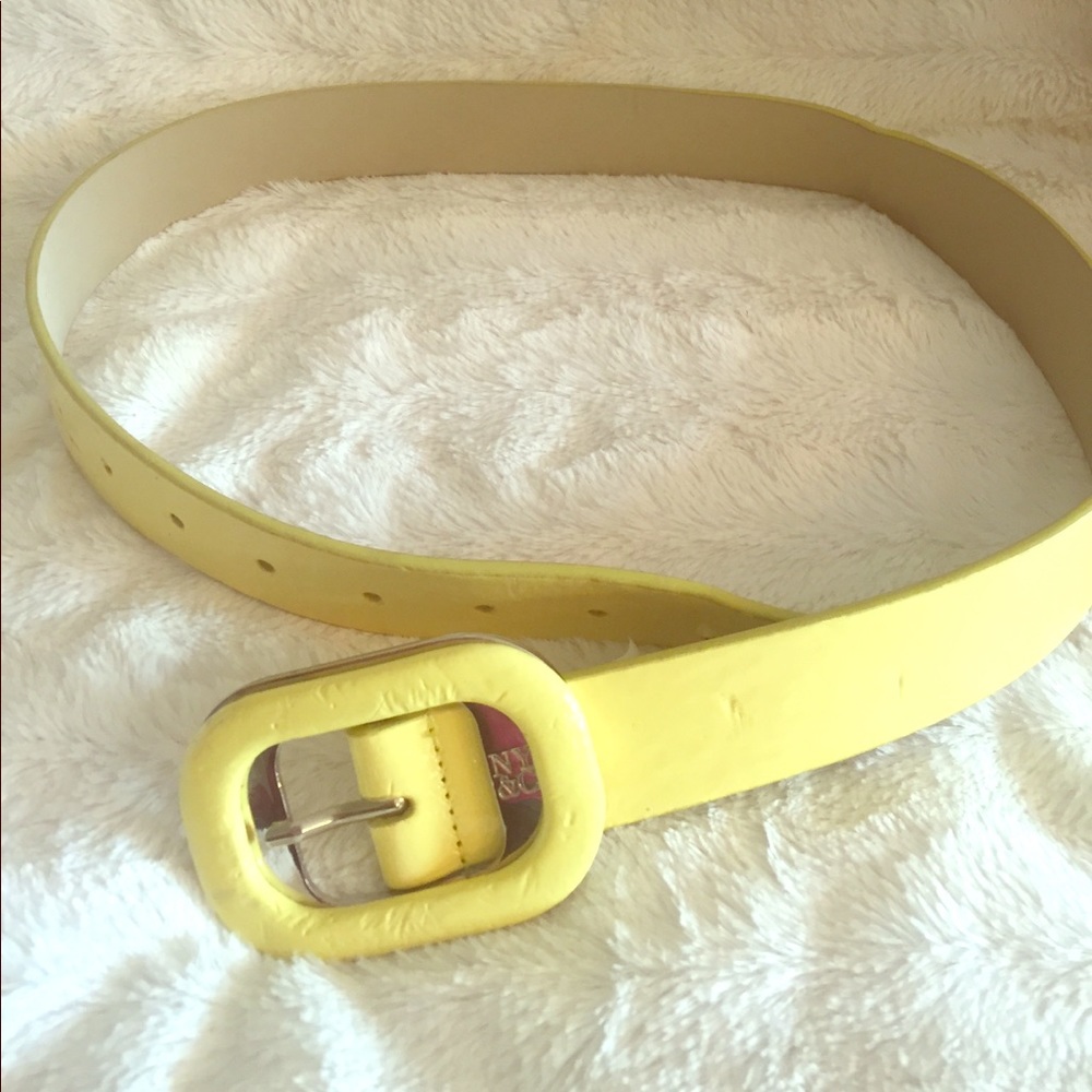 Yellow New York & Company belt