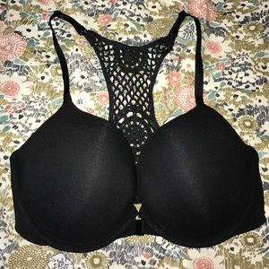 New Victorias Secret front close racerback push up