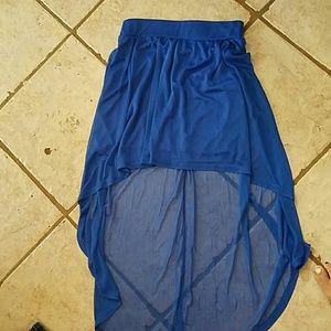High low skirt