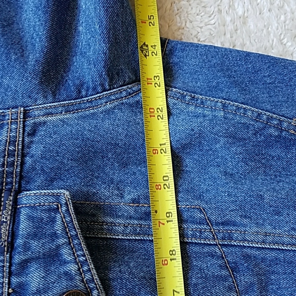 SEATTLE BLUES VINTAGE DENIM JEAN JACKET - Picture 6 of 8