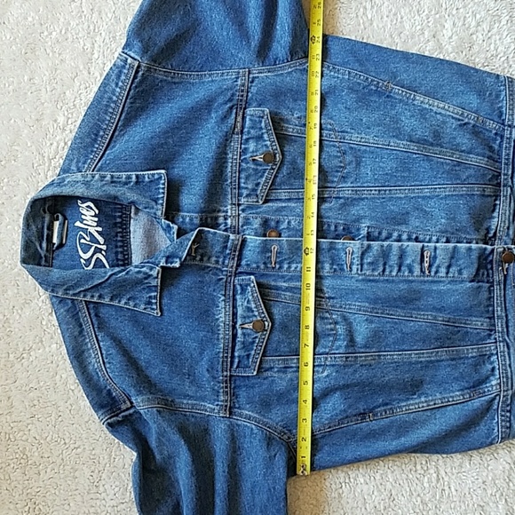SEATTLE BLUES VINTAGE DENIM JEAN JACKET - Picture 5 of 8