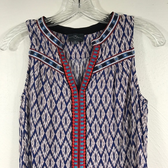 ❌SOLD❌Market & Spruce Aztec Top - Picture 2 of 5