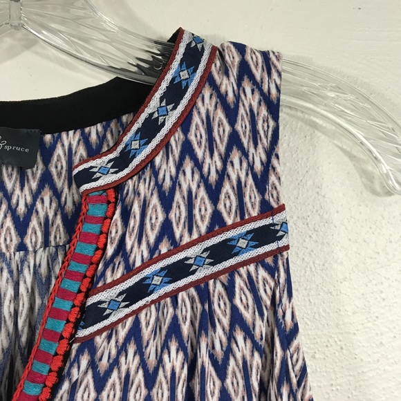 ❌SOLD❌Market & Spruce Aztec Top - Picture 5 of 5