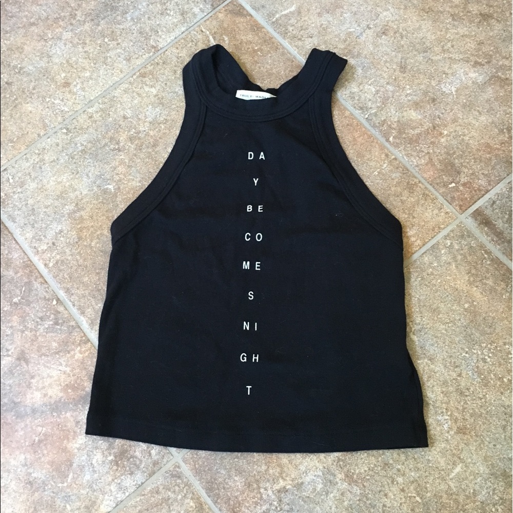 *MOVING SALE*BUY NOW* Black Crop Top