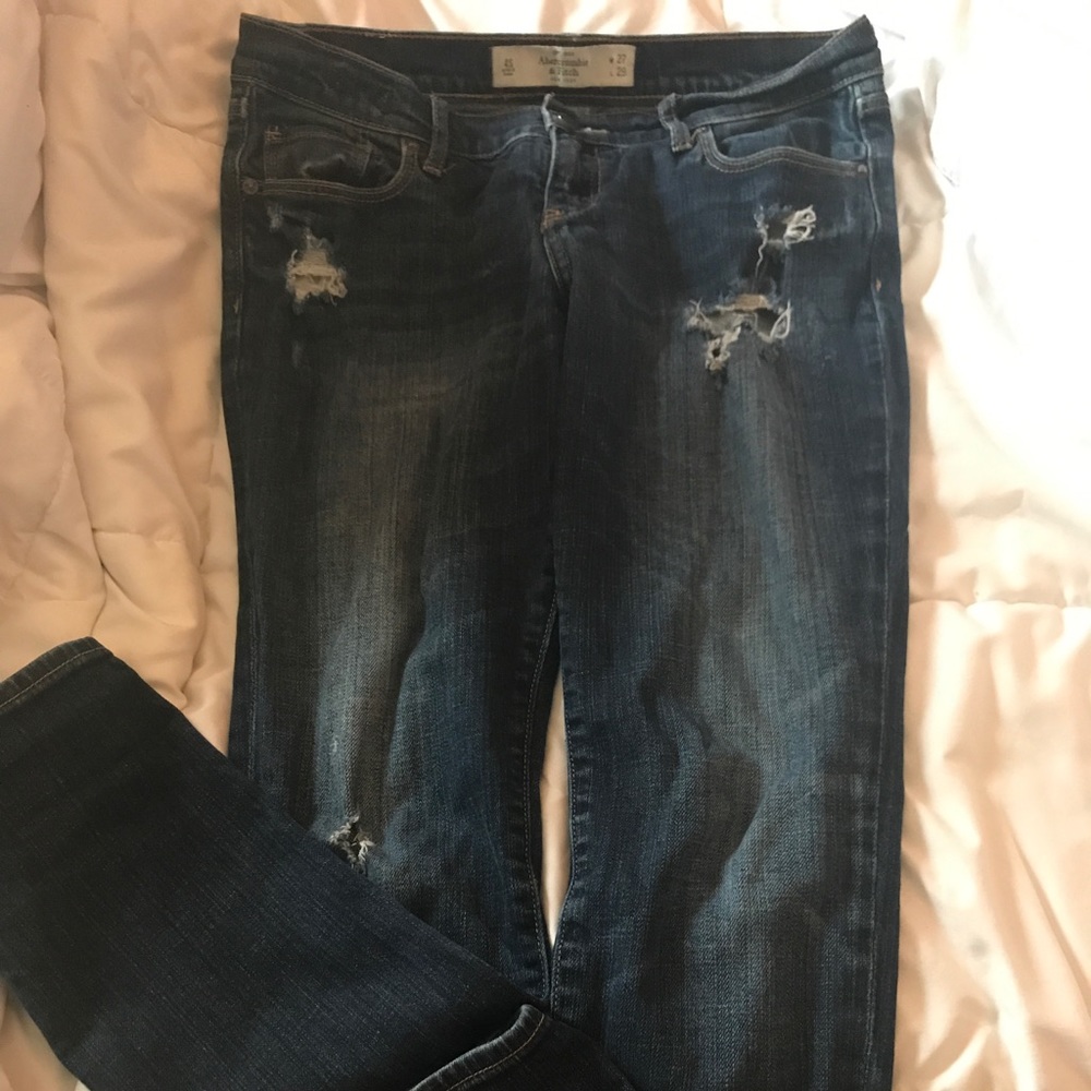 Abercrombie and fitch jeans