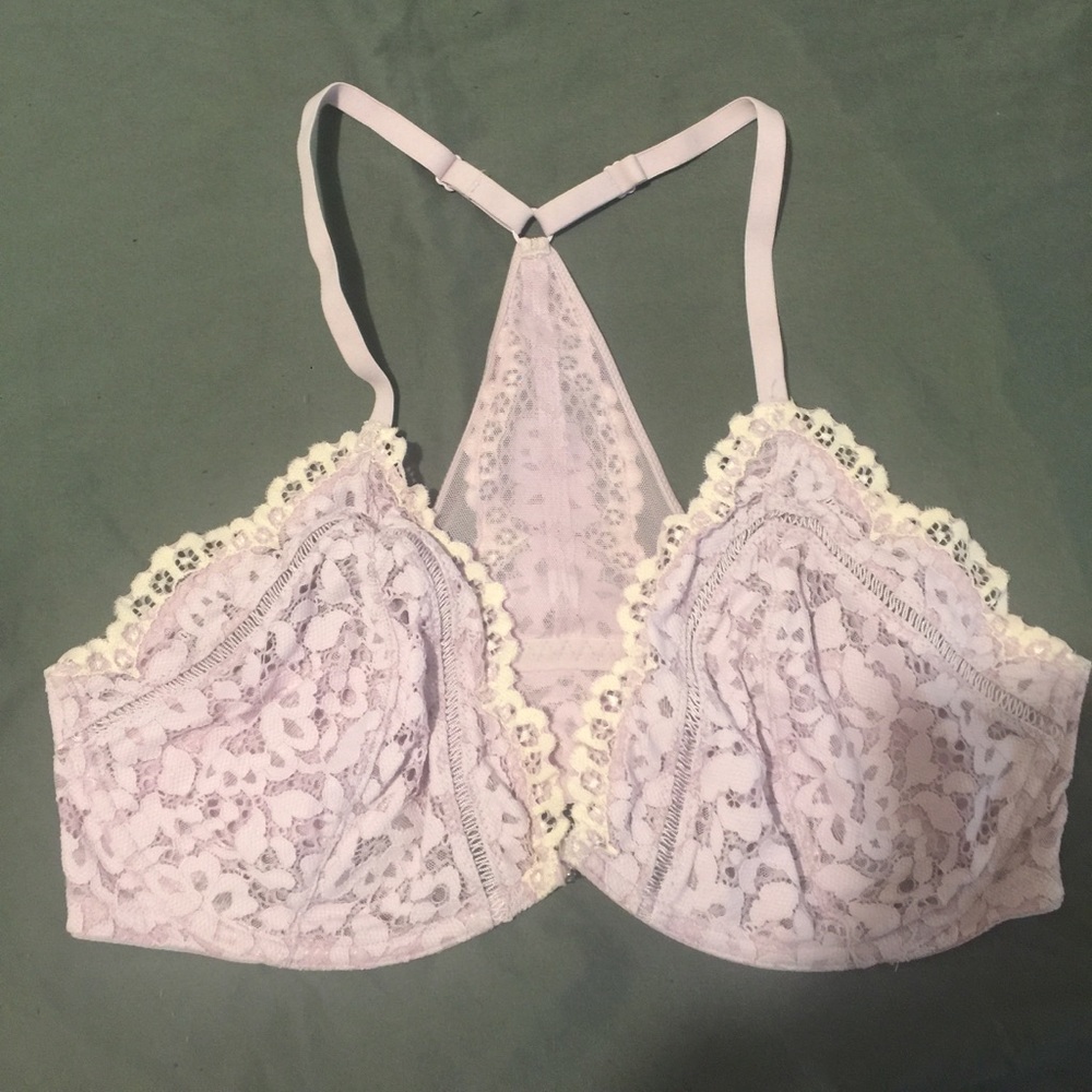 Purple Racerback Body by Victoria Bra Size 38DD
