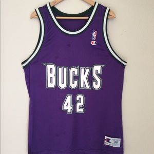 Champions vintage Milwaukee BucksBAKER 34 jersey