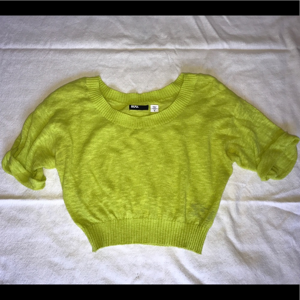 Lightweight knit crop top