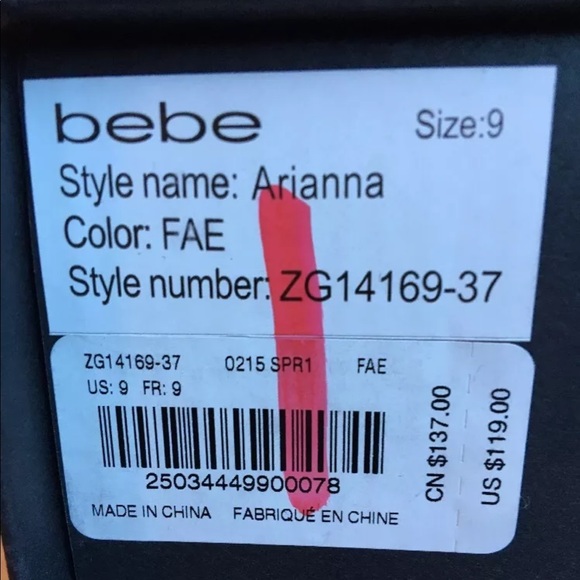 Bebe Arisnna Slingback Pimps - Picture 5 of 6