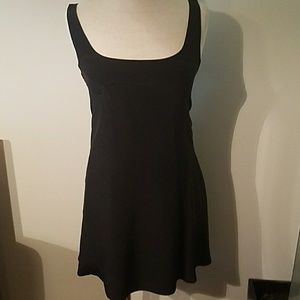 Foley silk dress