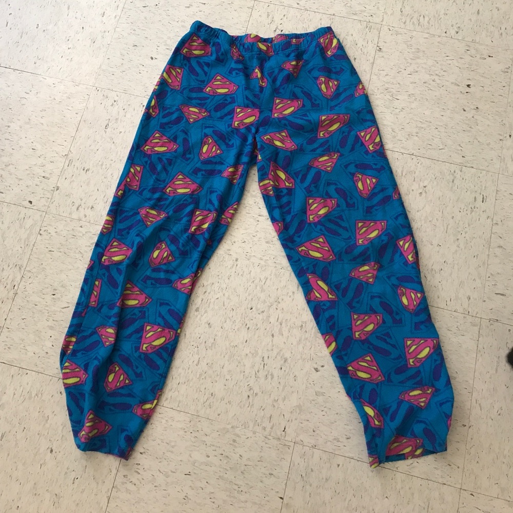 Supergirl pajama pants!