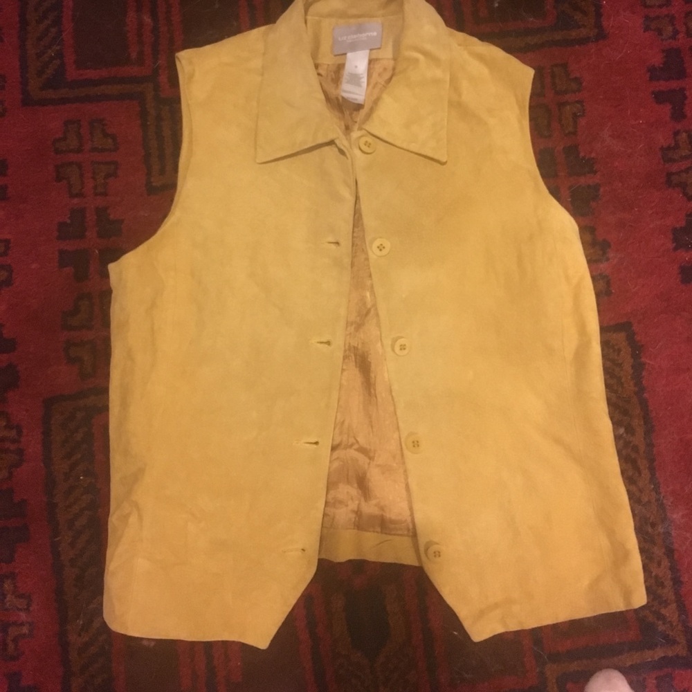 Liz Claiborne suede vest