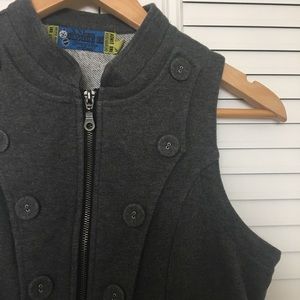 Gray vest