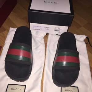 GUCCI SLIDES MENS