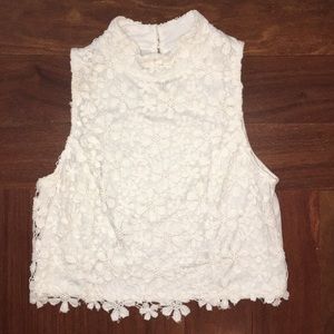 Charlotte Russe Lace Top