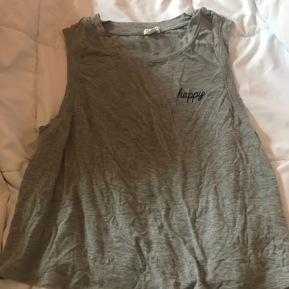 Grey tank top