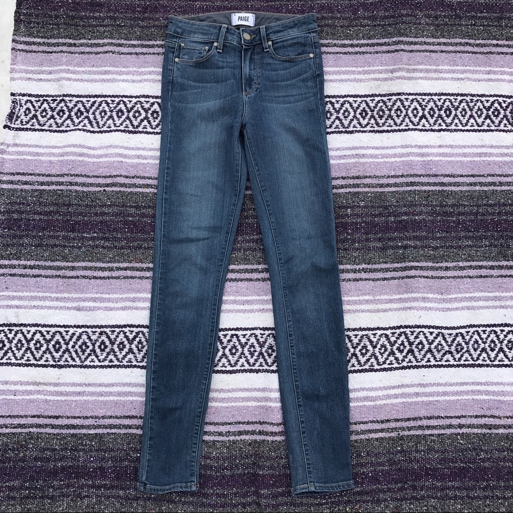 PAIGE high rise ultra skinny jeans