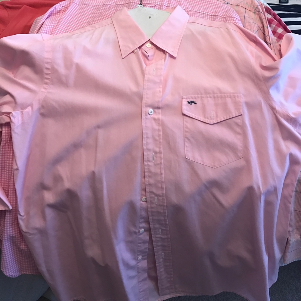 !! Price drop !! Pink Ralph Lauren Button Down