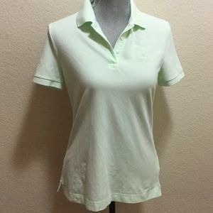 Brooks Brothers Mint Short Sleeve Knit Polo