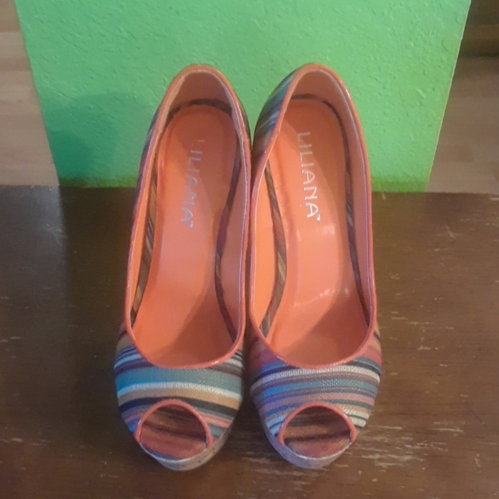 High heeled wedges