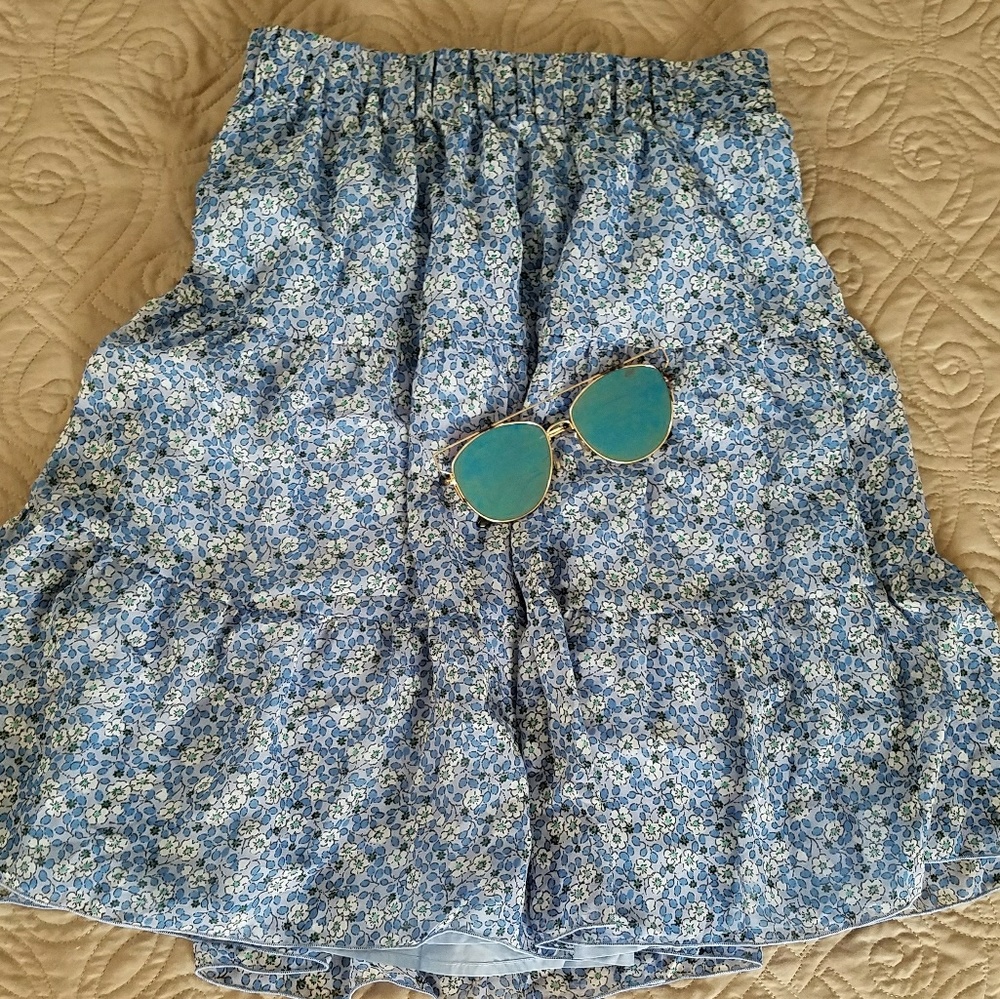 Chic Floral Skirt - Uniqlo